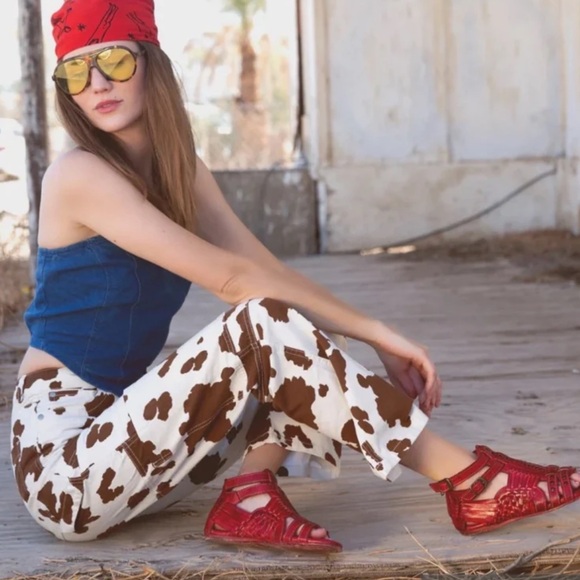 BED STU, Size 7.5, CLAIRE III, RARE IN RED, Huarache Sandals, Brand NEW in BOX! - Picture 3 of 12